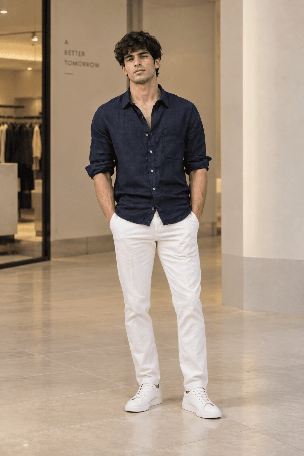 Male model full-body photo